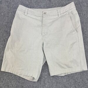 Lululemon Men's Comission Shorts Size 32 Gray Athletic Casual Shorts Chino Style